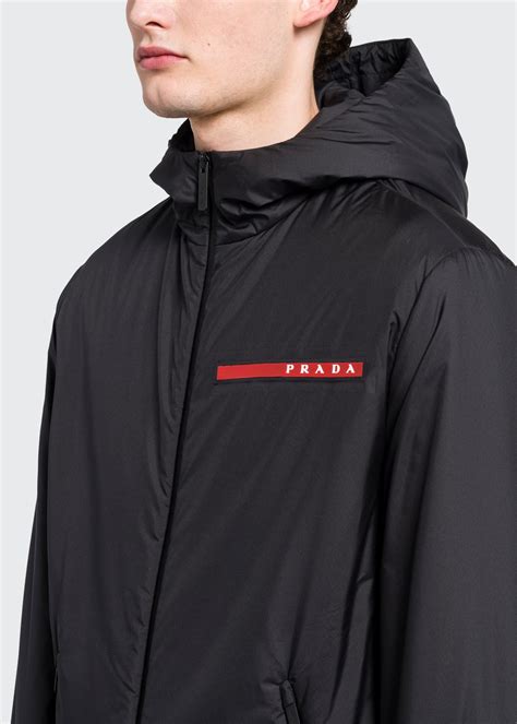 prada rain jacket mens|prada jacket men denim.